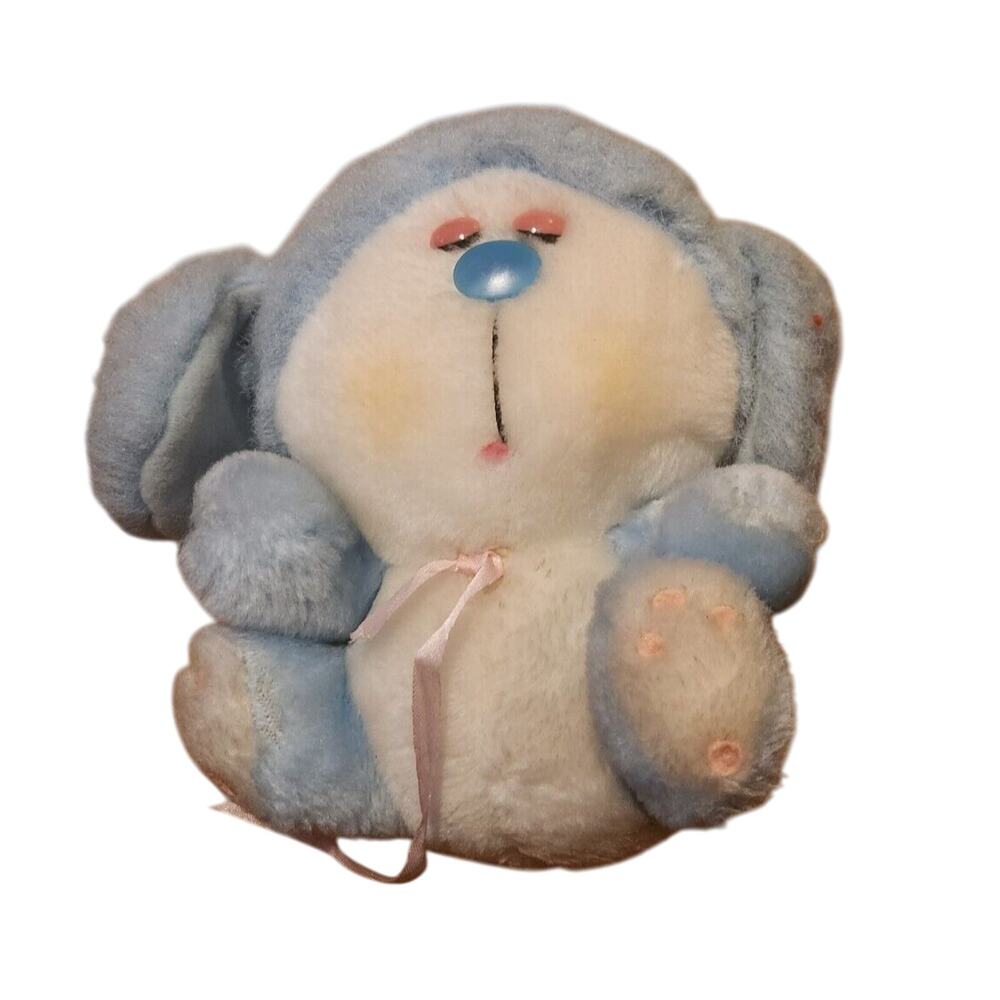 Vintage Blushers Mighty Star Woofy Dog Soft Cute Plush Stuffed Animal Toy‎ 8"